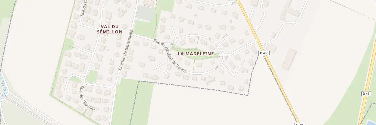 Plan du 37 Rue du Gen de Gaulle à Vimont