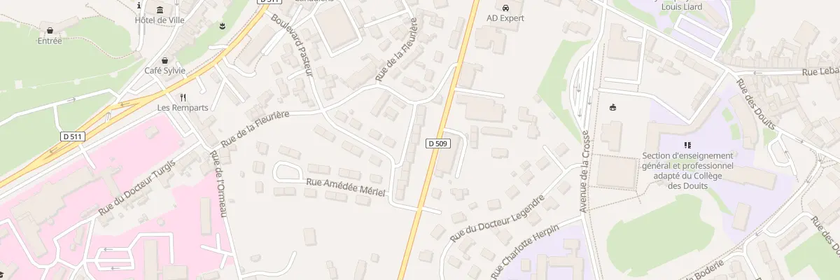 Plan du 5 Rue du Val Fleuri à Falaise