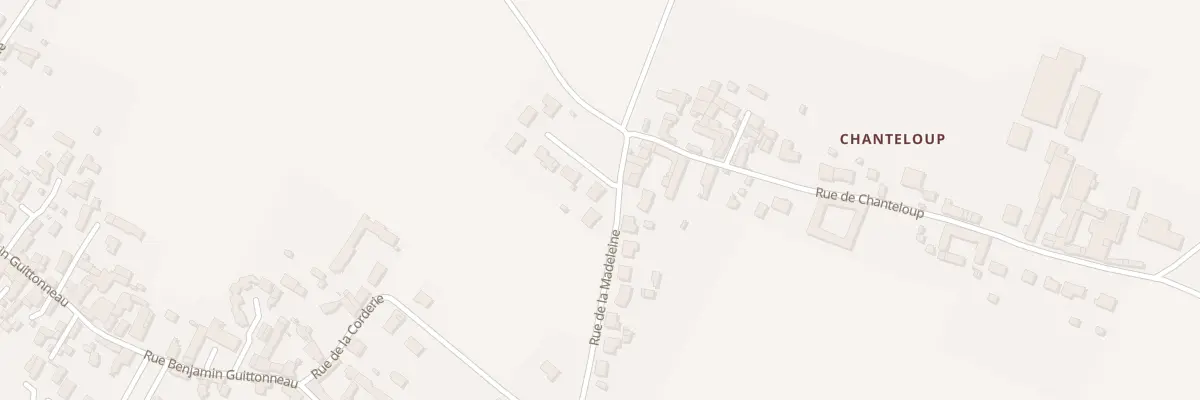 Plan du 341 Rue de la Madeleine à Vaudelnay