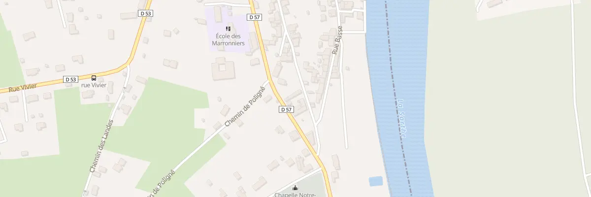 Plan du 27 Rue de la Motte à Parcé-sur-Sarthe