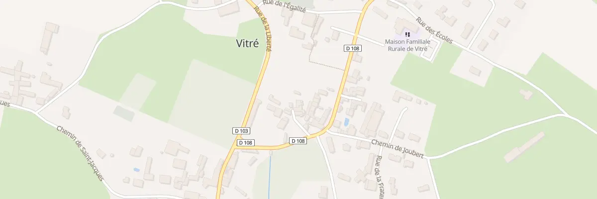 Plan du 4 Imp du Four à Beaussais-Vitré