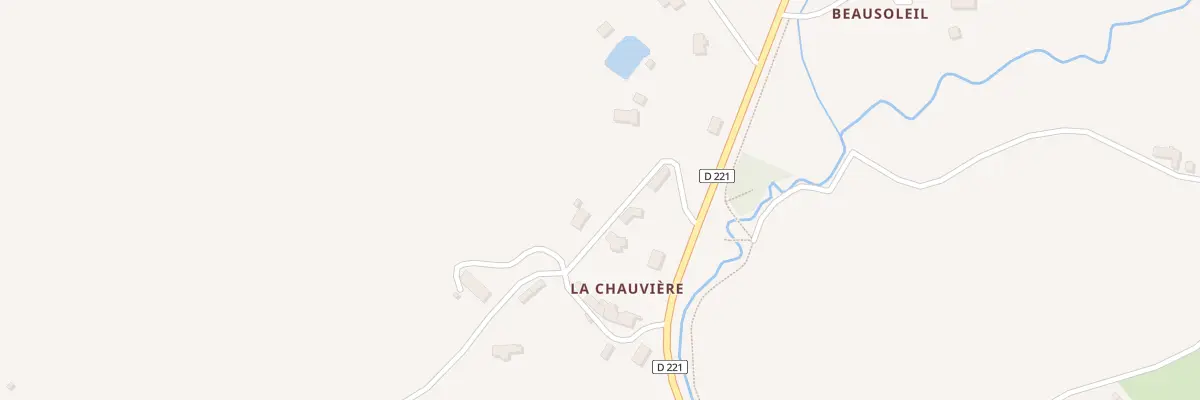 Plan du 205 Les Chauvieres St Samson à Pré-en-Pail-Saint-Samson