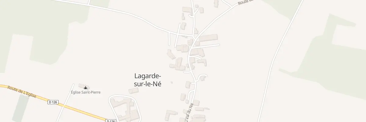 Plan du 5035 Chez Guinefollaud à Lagarde-sur-le-Né