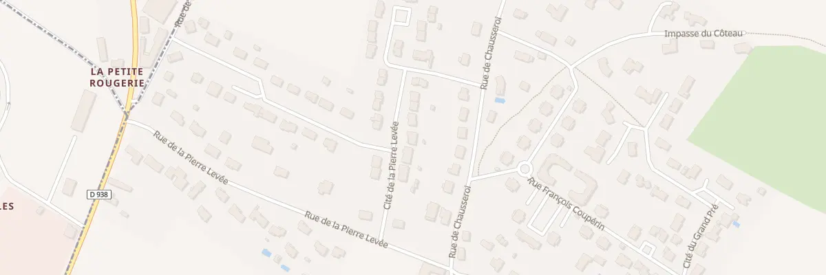 Plan du 6 Cité de la Pierre Levée à Exireuil