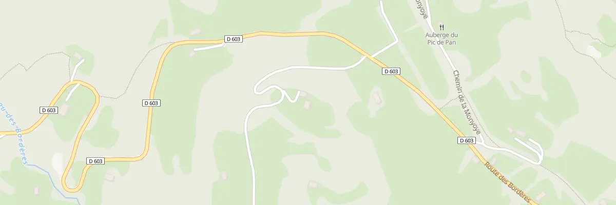 Plan du 40 Rte des Bordères à Arrens-Marsous