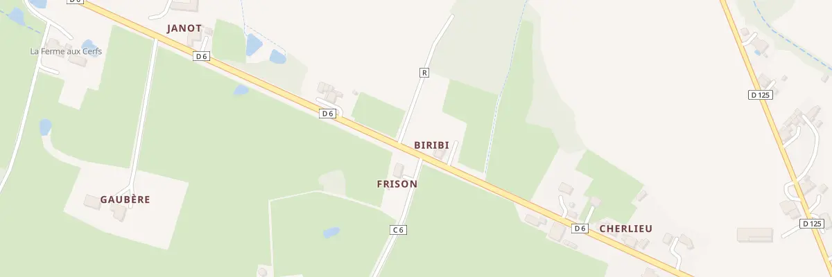 Plan du 5252 Biribi au Houga