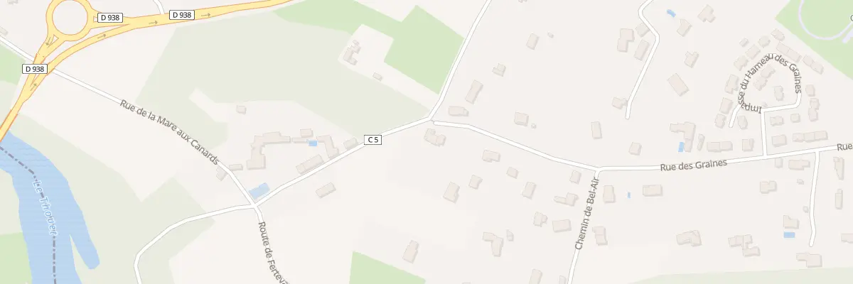 Plan du 2 Rue de la Bergère Battue à Thouars