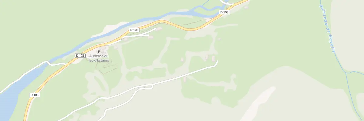 Plan du 51 Rte du Lac à Estaing