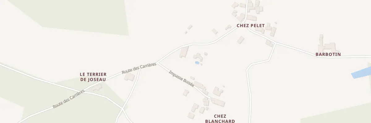 Plan du 5091 Chez Blanchard Nord à Saint-Palais-de-Négrignac