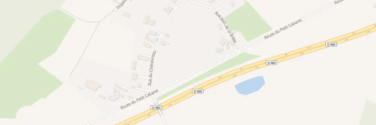 Plan du 7 Vc Le Petit Cabaret à Cizay-la-Madeleine