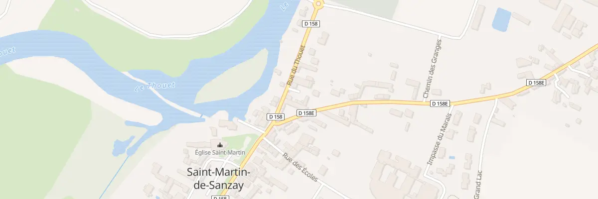 Plan du 6 Rue du Thouet à Saint-Martin-de-Sanzay