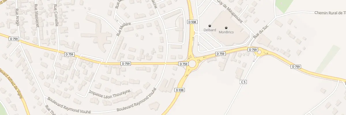 Plan du 85 Rue Jules Michelet à Thouars