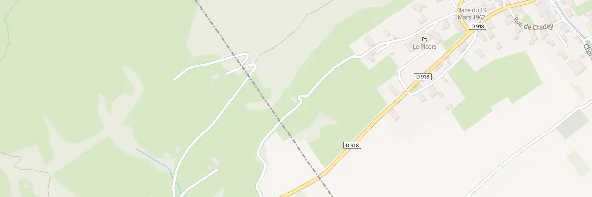 Plan du 1C Rue de la Lannette à Arrens-Marsous