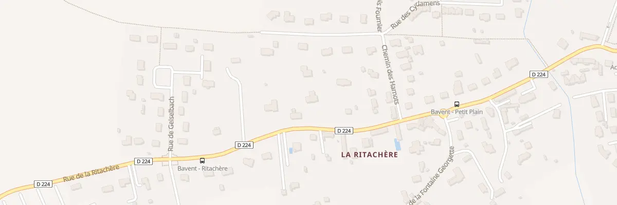 Plan du 4B Rue de la Ritachère à Bavent