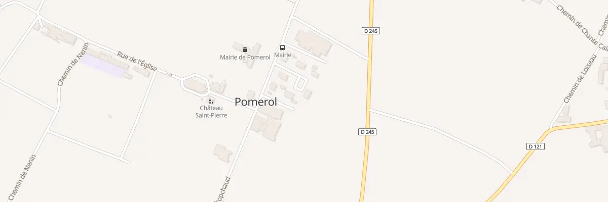Plan du 6 Cité Clairs Logis à Pomerol