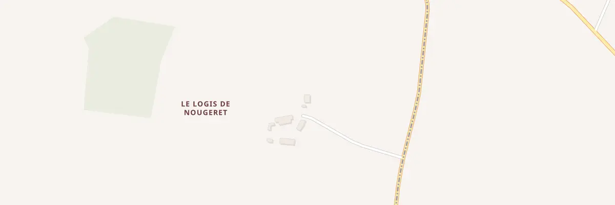 Plan du 5044A Le Logis de Nougeret à Seigné