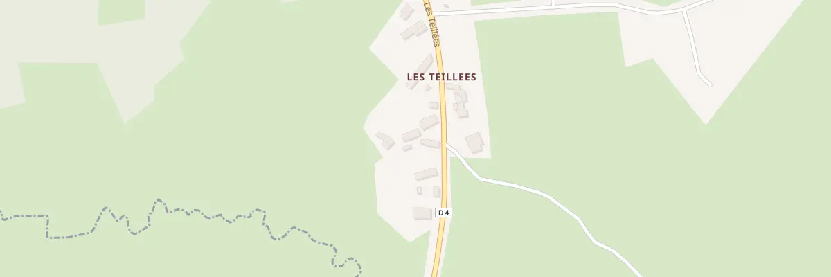 Plan du 5098 Les Teilles à Neuvillette-en-Charnie