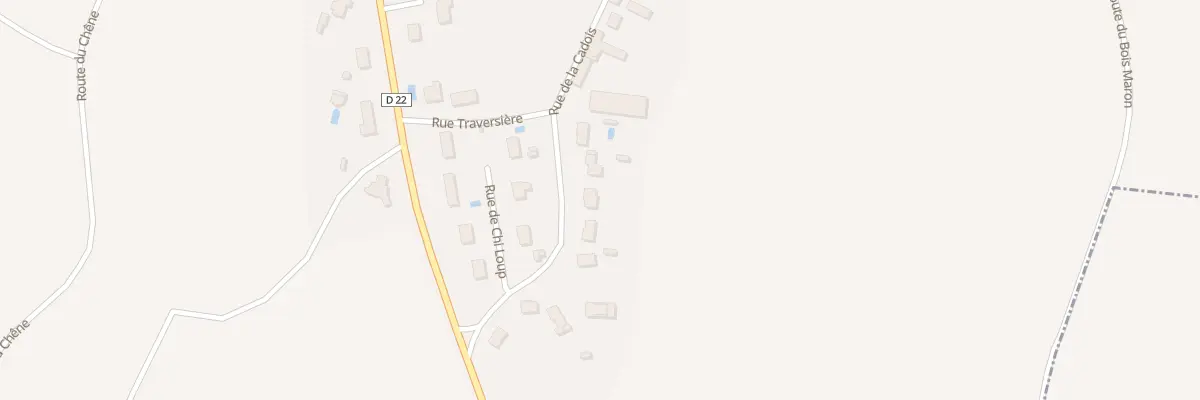 Plan du 13 Rue de la Cadois à Chassors