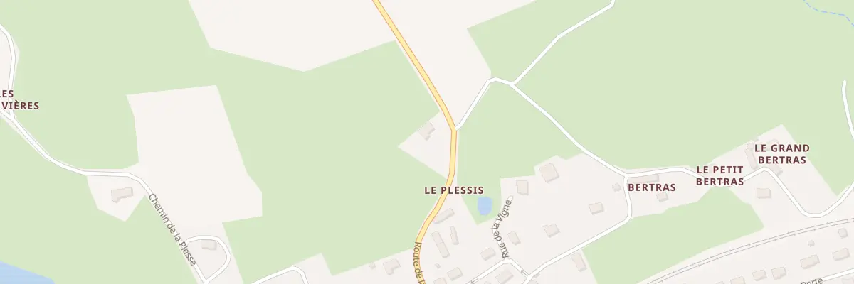 Plan du 5461 Le Grand Champ du Plessis à Rouessé-Vassé