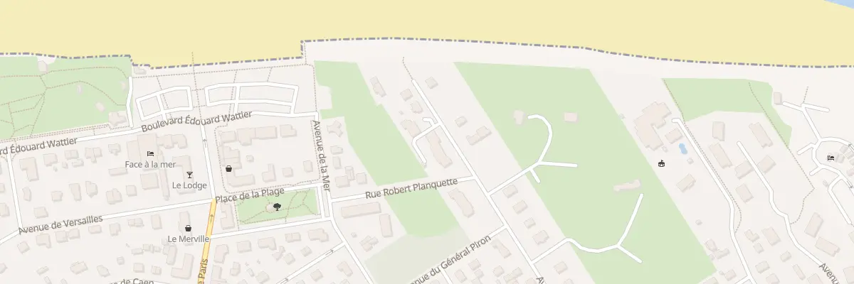 Plan du 9003 Av des Baigneurs à Merville-Franceville-Plage