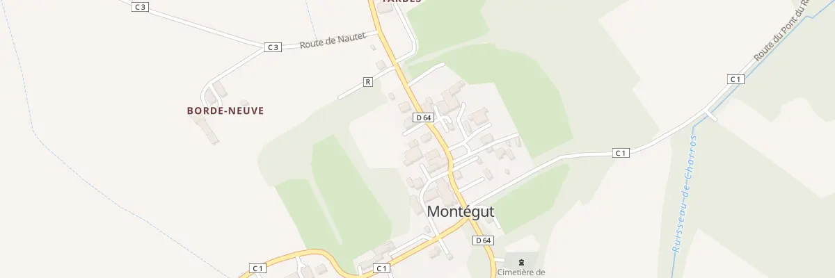 Plan du 69 Rte de Lannemaignan à Montégut