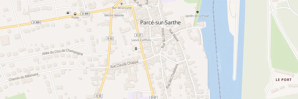 Plan du 17 Rue du Four à Parcé-sur-Sarthe