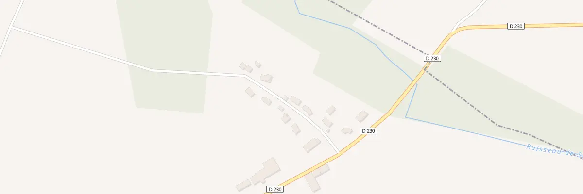 Plan du 2 Monseigne à Mourens
