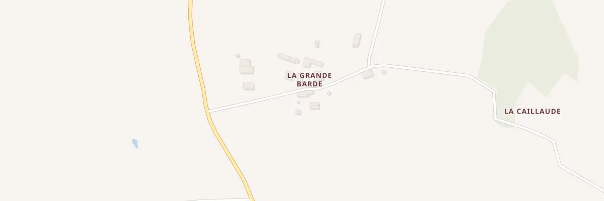Plan du 2 La Grande Barde à Neuvicq