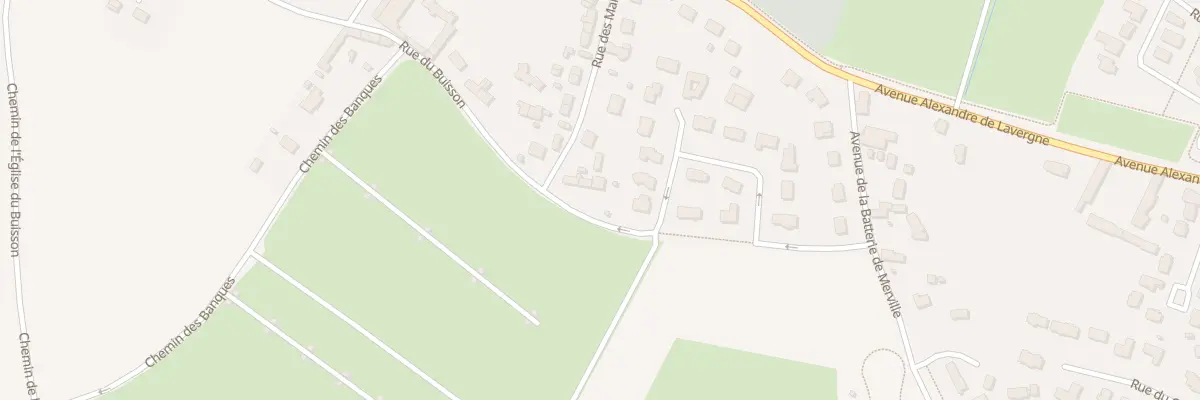 Plan du 2 Rue du Buisson à Merville-Franceville-Plage