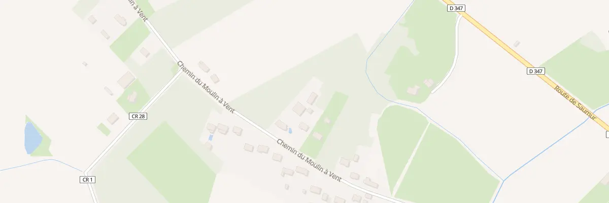 Plan du 43 Che du Moulin à Vent à Beaufort-en-Anjou