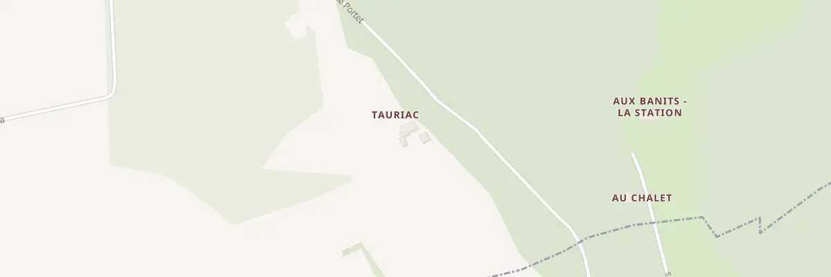 Plan du 5016 Tauriac à Verlus
