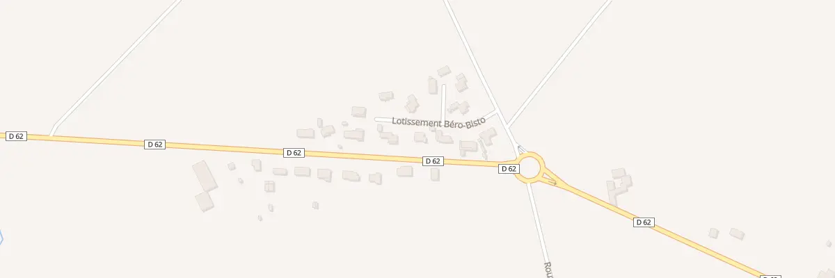 Plan du 7 Lot Bero Bisto à Sedzère
