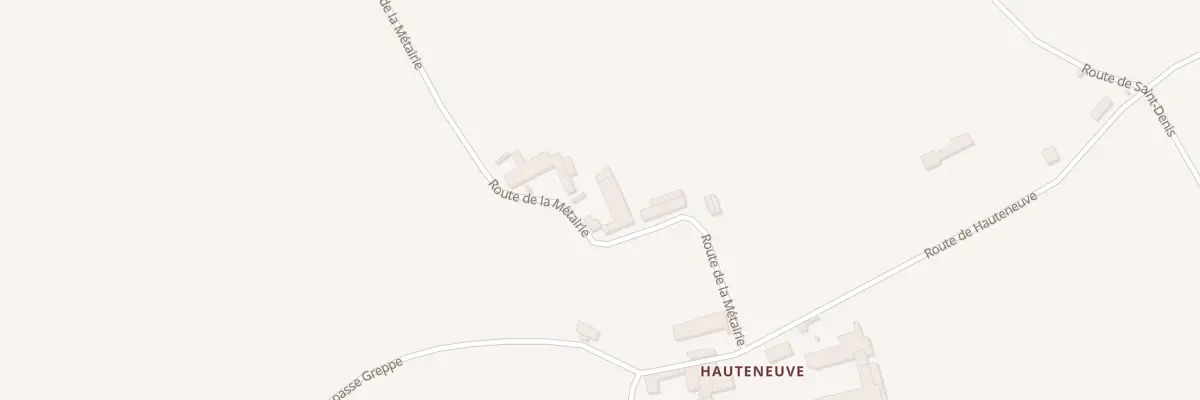 Plan du 6 Rte de la Metairie à Bonneuil