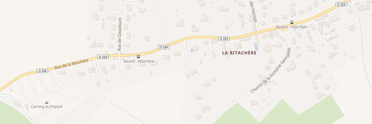 Plan du 15 Rue de la Ritachère à Bavent