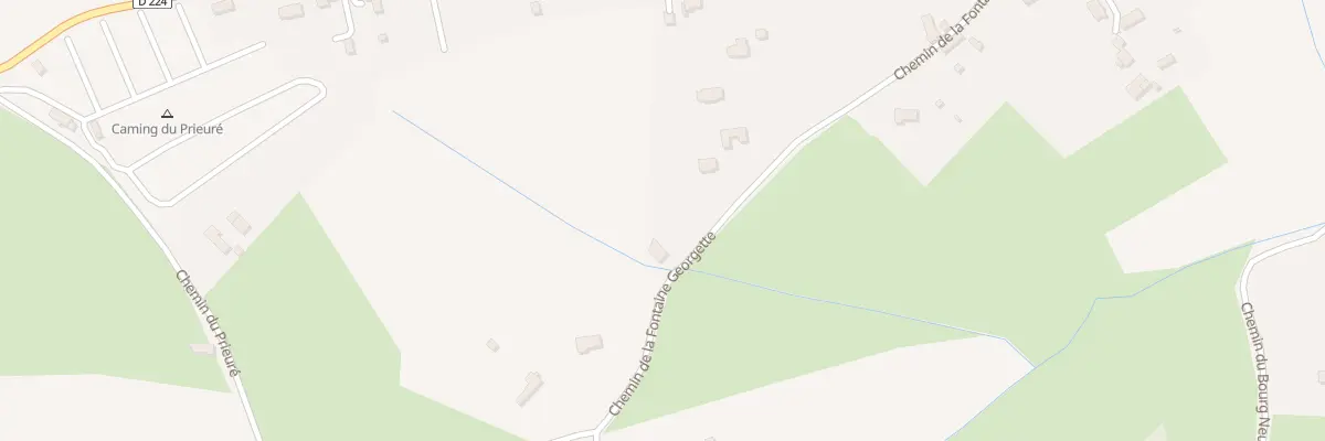 Plan du 8 Che de la Fontaine Georgette à Bavent