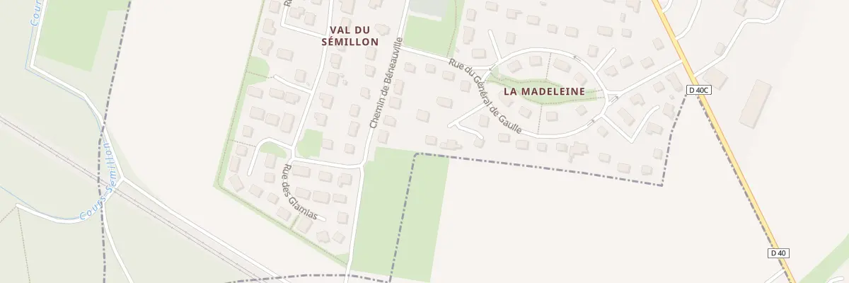 Plan du 6 Pl des Lauriers à Vimont