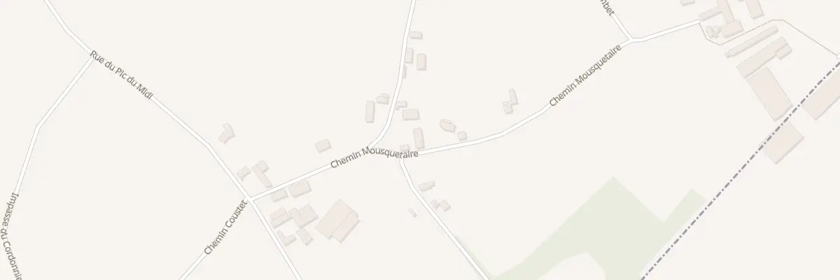 Plan du 7 Che Mousquetaire à Gabaston