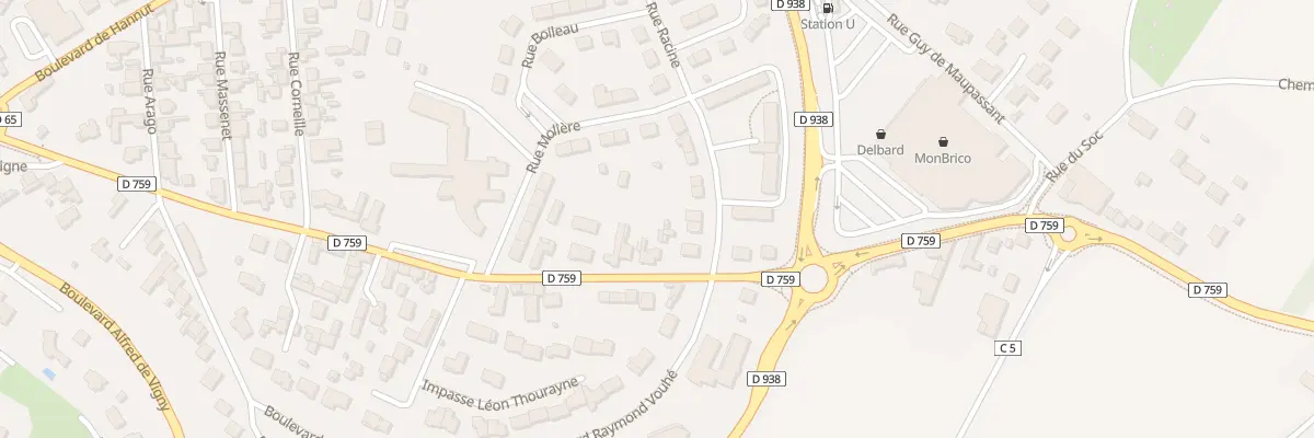 Plan du 81 Rue Jules Michelet à Thouars