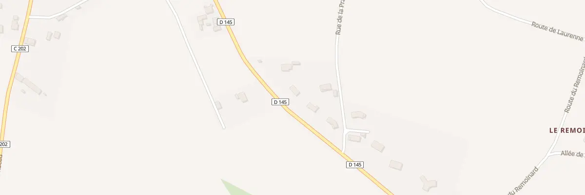 Plan du 21 Pres de Saint Nazaire à Cercoux
