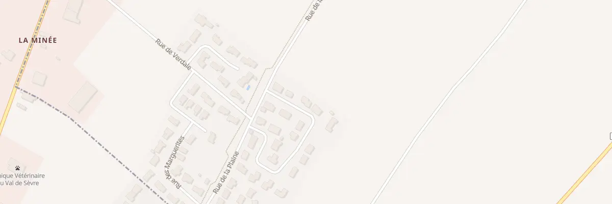 Plan du 5 Rue des Jonquilles à Exireuil