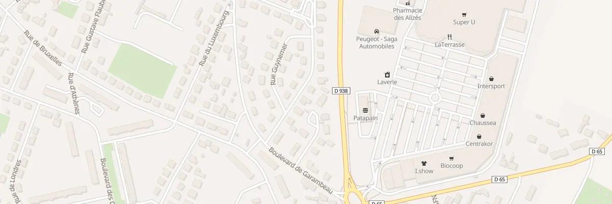 Plan du 31 Rue de Saint Exupéry à Thouars