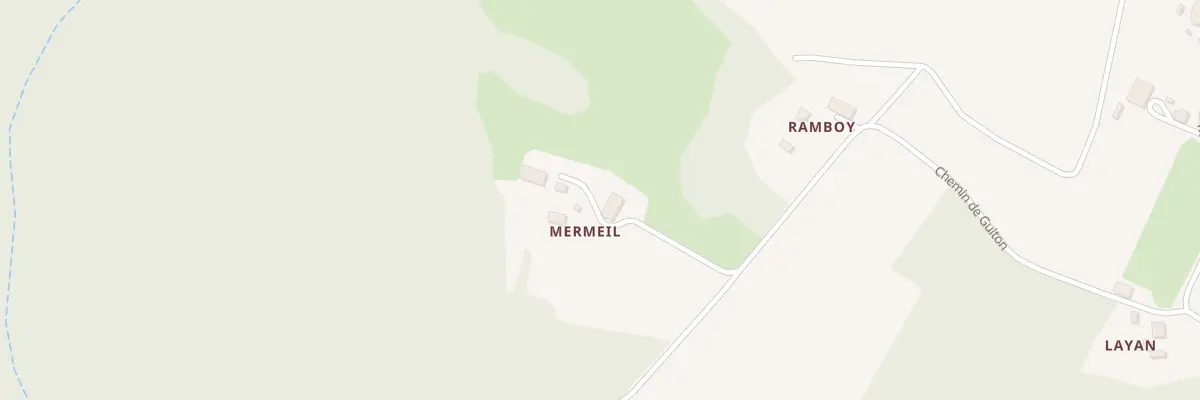 Plan du 500 Chem de Guiton à Saint-Justin