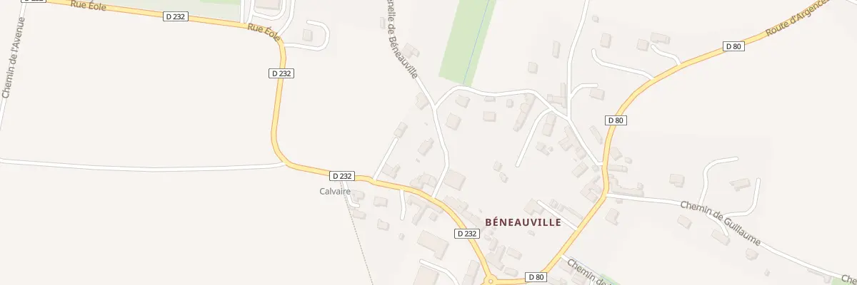 Plan du 12 Ven de Béneauville à Moult-Chicheboville