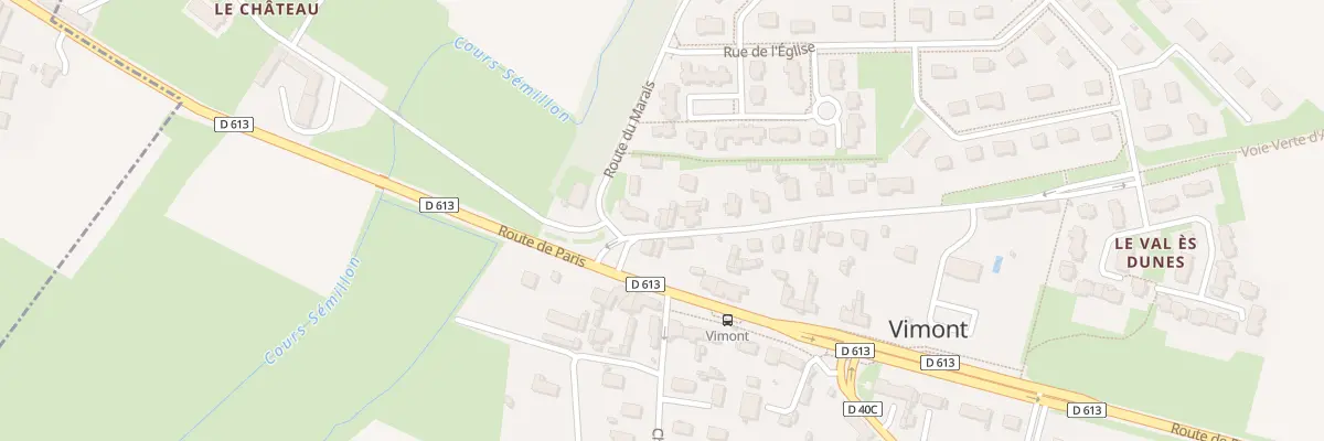 Plan du 5015 Rte d’Argences à Vimont