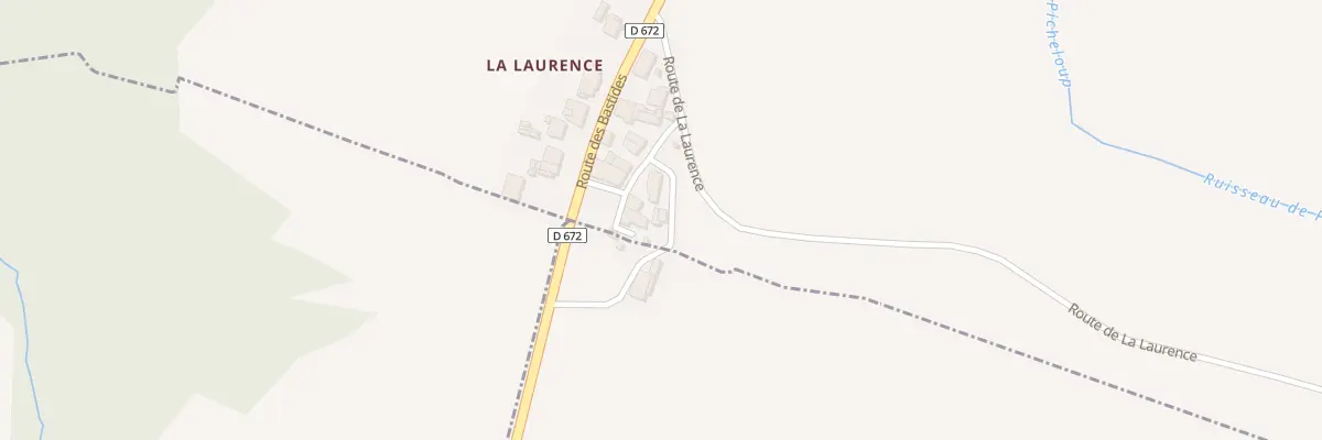 Plan du 5117 La Laurence Est à Saint-André-du-Bois