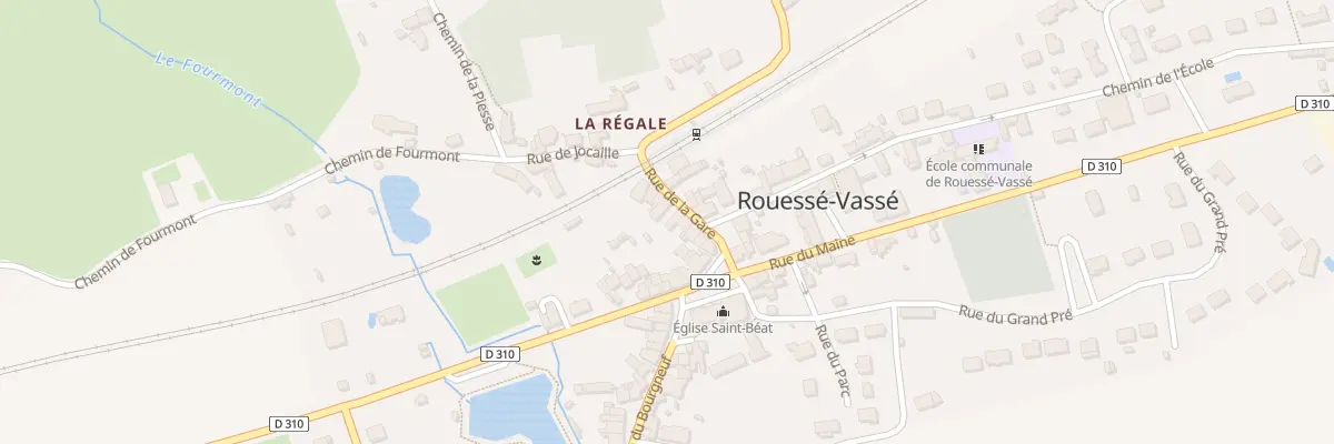 Plan du 7B Rue de la Gare à Rouessé-Vassé