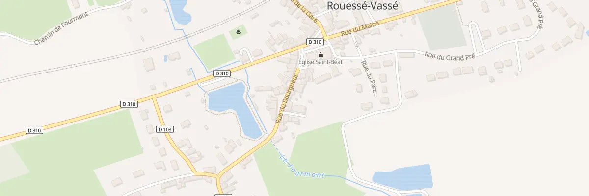 Plan du 3 Rue du Bourgneuf à Rouessé-Vassé