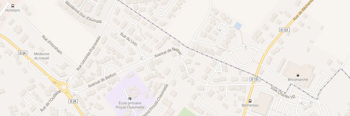 Plan du 32 Av de Belfort à Saint-Maixent-l’École