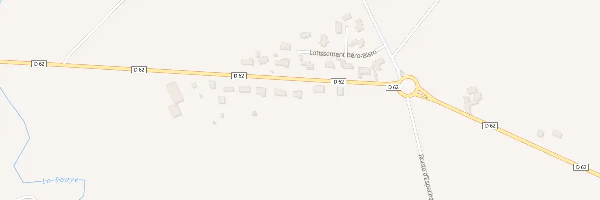 Plan du 159 Rte de Morlaas à Sedzère
