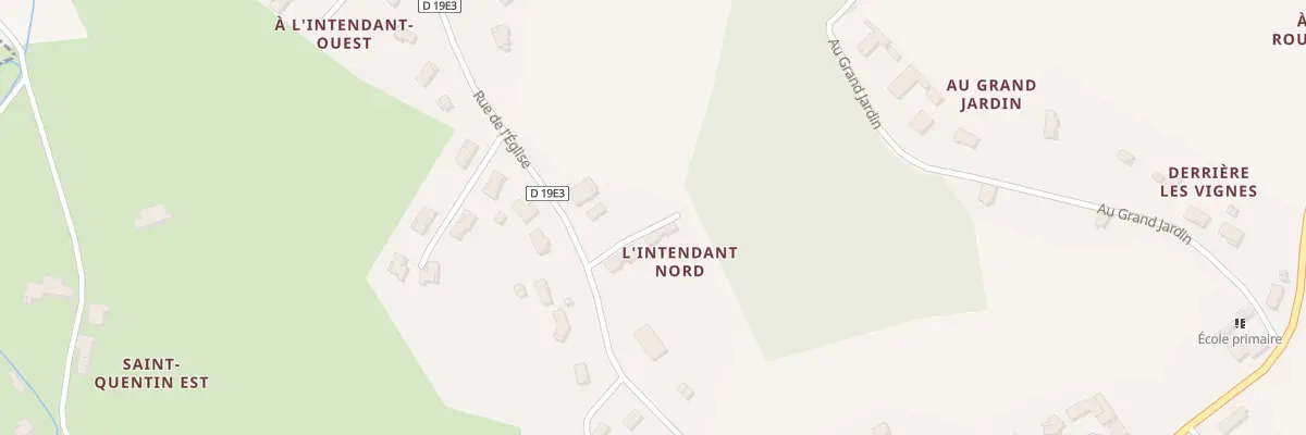 Plan du 924 L’Intendant Nord à Romagne